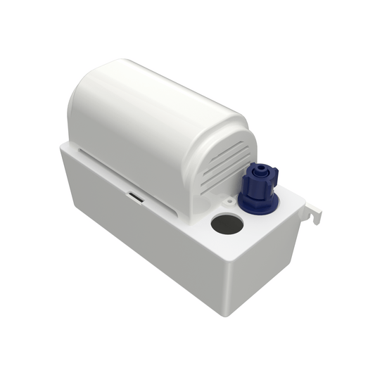 Microdam Apollo MD400W Luftentfeuchter mit geräuscharmem Motor und 90-Grad-Rückschlagventil