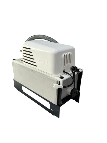 Kondensatpumpe ecodry CaveMaster zur Abführung von Kondenswasser bis 5 Meter Höhe.